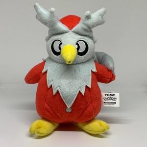 Pokemon Tomy plush toy 9" tall stuffed animal doll EUC